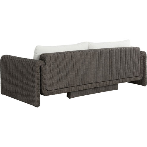 Tibi Grey / Louis Cream Outdoor Sofa